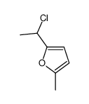 2-(1-chloroethyl)-5-methylfuran Structure