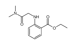 Benzoic acid, 2-[[2-(dimethylamino)-2-oxoethyl]amino]-, ethyl ester结构式