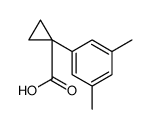 1-(3,5-dimethylphenyl)cyclopropane-1-carboxylic acid Structure