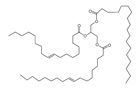 1,2-Dielaidoyl-3-Stearoyl-rac-glycerol结构式