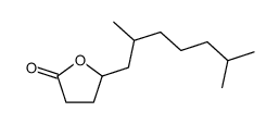 5-(2,6-dimethylheptyl)dihydrofuran-2(3H)-one Structure