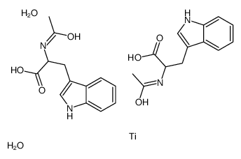 bis(N-acetyl-DL-tryptophanato-O,ON)dihydroxytitanium picture