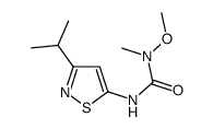1-methoxy-1-methyl-3-(3-propan-2-yl-1,2-thiazol-5-yl)urea结构式