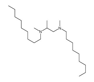 1-N,2-N-dimethyl-1-N,2-N-di(nonyl)propane-1,2-diamine Structure