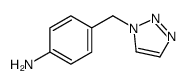 4-(triazol-1-ylmethyl)aniline结构式