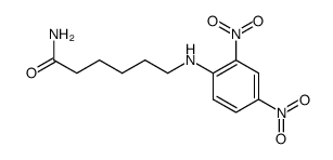 6-(2,4-dinitro-anilino)-hexanoic acid amide Structure