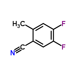 4,5-Difluoro-2-methylbenzonitrile picture