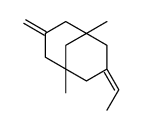 3-ethylidene-1,5-dimethyl-7-methylidenebicyclo[3.3.1]nonane Structure