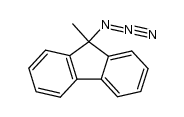9-azido-9-methyl-fluorene Structure