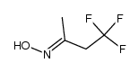 4,4,4-trifluorobutan-2-one oxime结构式