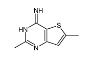 2,6-Dimethylthieno[3,2-d]pyrimidin-4-amine结构式