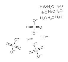 Indium Sulfate Nine Hydrate structure
