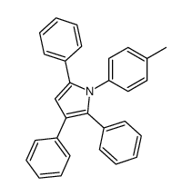 2,3,5-triphenyl-1-(p-tolyl)-1H-pyrrole结构式