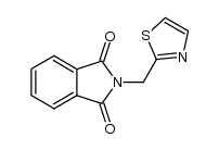 N-thiazol-2-ylmethyl-phthalimide结构式