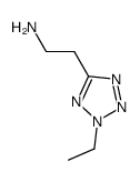 2-(2-ethyl-2H-tetrazol-5-yl)-ethylamine Structure