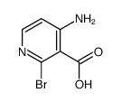 4-氨基-2-溴烟酸结构式