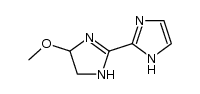 2-[4(5)-Methoxy-2-imidazolyl]imidazole结构式