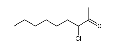 3-chlorononan-2-one Structure
