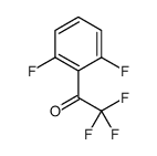 1-(2,6-Difluorophenyl)-2,2,2-trifluoroethan-1-one结构式