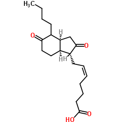11-脱氧-13,14-二氢-15-酮-11beta,16chi-环前列腺素 e2结构式