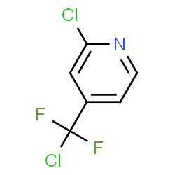 2-CHLORO-4-(CHLORODIFLUOROMETHYL)PYRIDINE structure