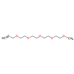 m-PEG4-propargyl结构式