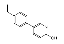 5-(4-ethylphenyl)-1H-pyridin-2-one结构式