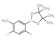 2-(4-Chloro-2-fluoro-5-methylphenyl)-4,4,5,5-tetramethyl-1,3,2-dioxaborolane picture