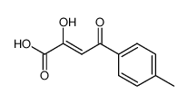 2-hydroxy-4-oxo-4-(p-tolyl)but-2-enoic acid结构式