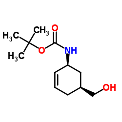 TERT-BUTYL CIS-(5-HYDROXYMETHYL)CYCLOHEX-2-ENYLCARBAMATE picture