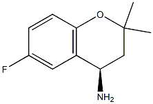 (R)-6-fluoro-2,2-dimethylchroman-4-amine结构式