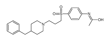 N-[4-[3-(4-benzylpiperidin-1-yl)propylsulfonyl]phenyl]acetamide结构式