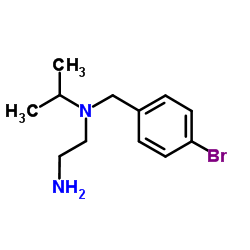 N-(4-Bromobenzyl)-N-isopropyl-1,2-ethanediamine Structure