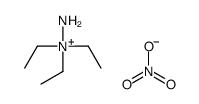 amino(triethyl)azanium,nitrate Structure