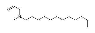 N-methyl-N-prop-2-enyldodecan-1-amine Structure