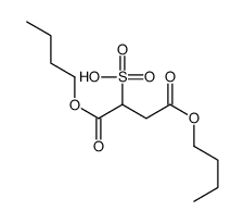 1,4-dibutoxy-1,4-dioxobutane-2-sulfonic acid Structure