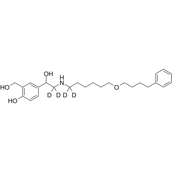 Salmeterol-d4结构式