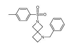 1,6-Diazaspiro[3.3]heptane, 6-[(4-Methylphenyl)sulfonyl]-1-(phenylmethyl)- structure