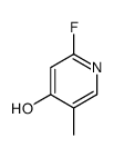 2-fluoro-5-methyl-1H-pyridin-4-one结构式