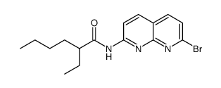 N-(7-bromo-1,8-naphthyridin-2-yl)-2-ethylhexanamide Structure