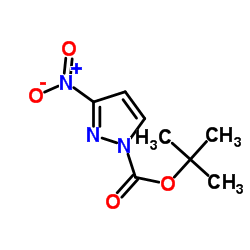 Tert-butyl 3-nitro-1H-pyrazole-1-carboxylate picture