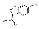 5-hydroxyindole-1-carboxylic acid Structure