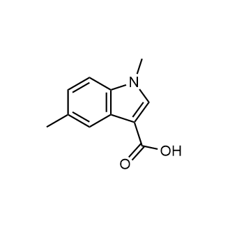 1,5-Dimethyl-1H-indole-3-carboxylic acid Structure