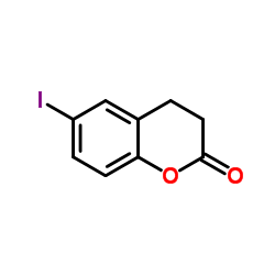 6-碘苯并二氢吡喃-2-酮结构式