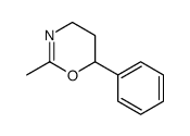 2-methyl-6-phenyl-5,6-dihydro-4H-1,3-oxazine结构式