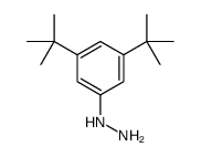 (3,5-ditert-butylphenyl)hydrazine Structure