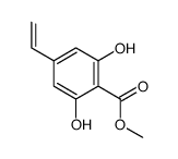 methyl 4-ethenyl-2,6-dihydroxybenzoate结构式