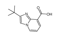 2-tert-butyl-imidazo[1,2-α]pyridine-8-carboxylic acid Structure