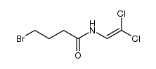 N-(2,2-dichlorovinyl)-4-bromobutyramide结构式