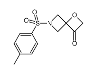 6-tosyl-1-oxa-6-azaspiro[3.3]heptan-3-one结构式